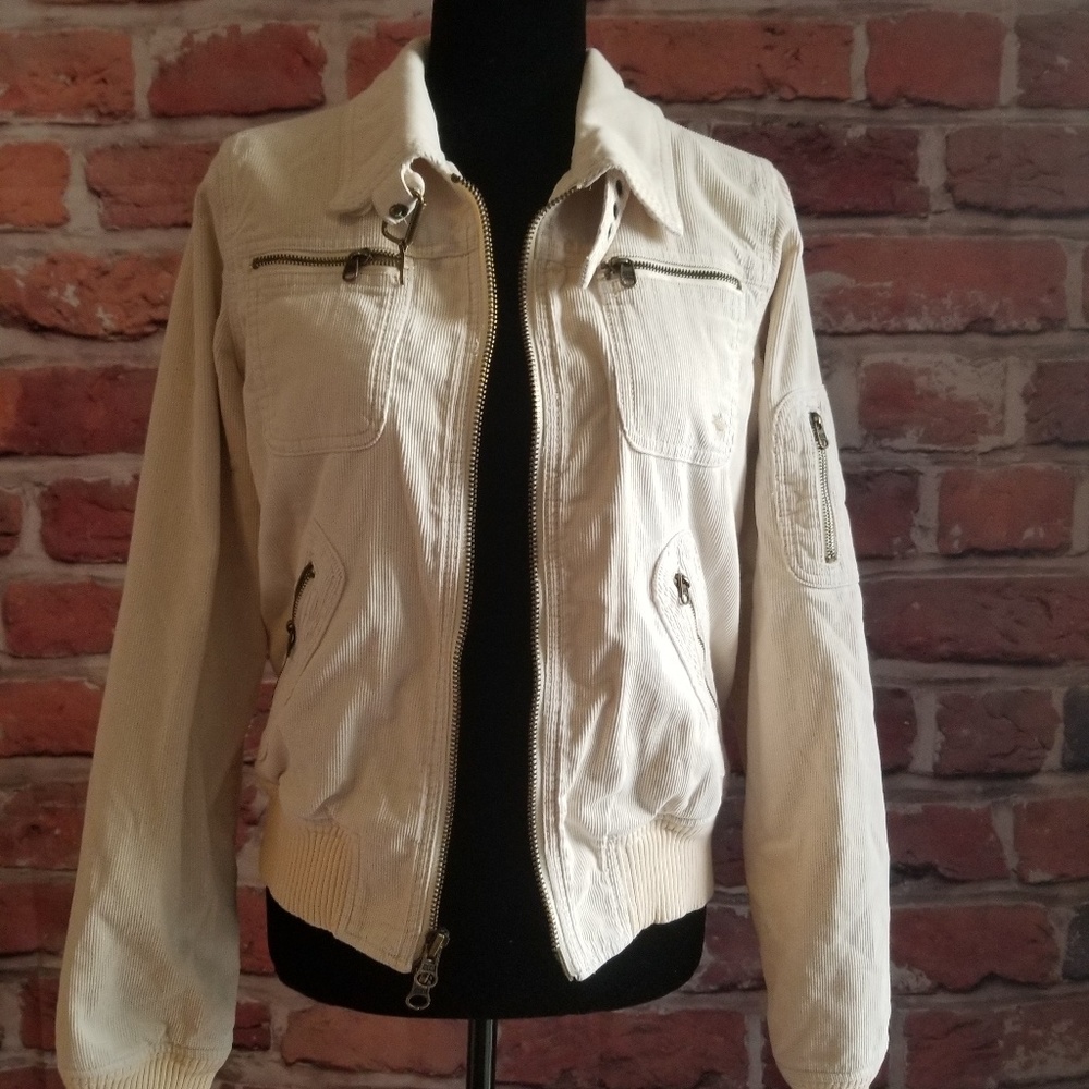 Abercrombie and Fitch Cream Coat
